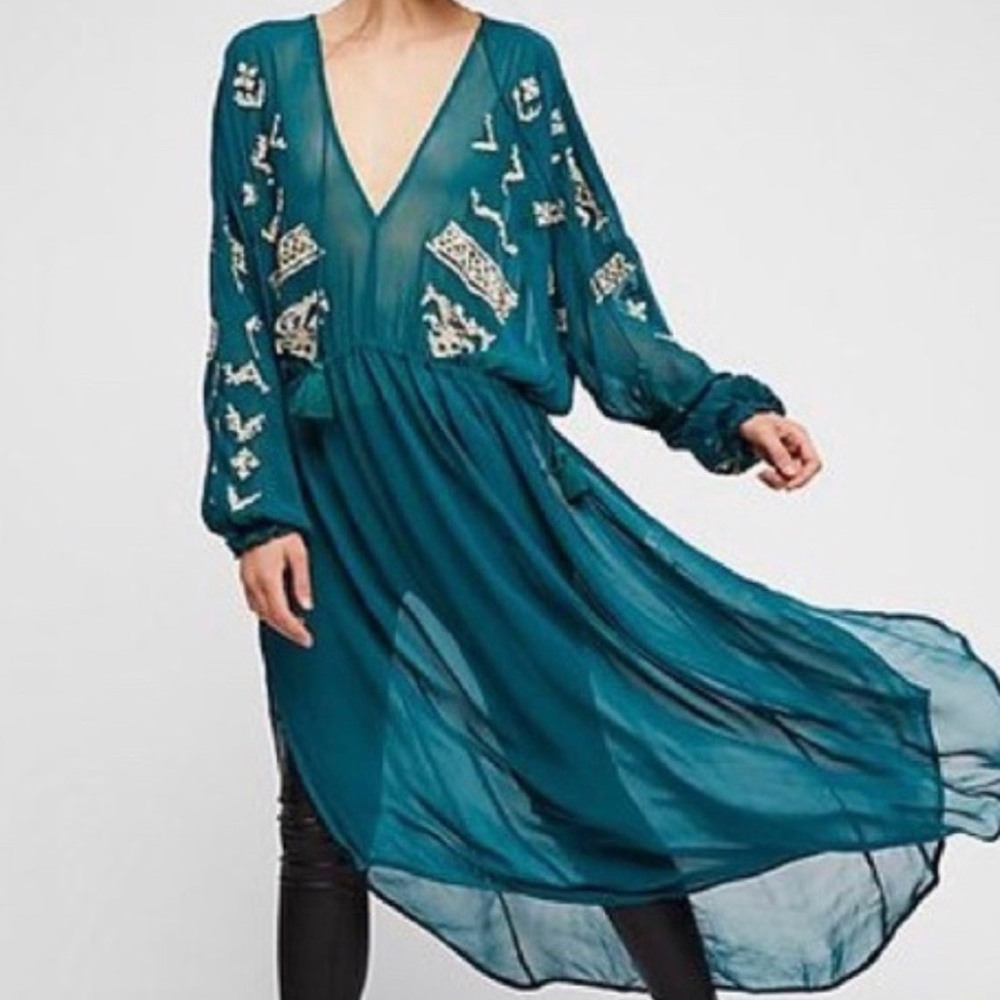 Free People Junie Embellished Top